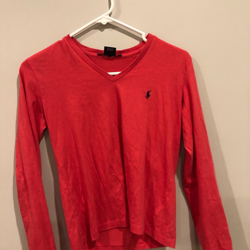 Ralph Lauren red long sleeve